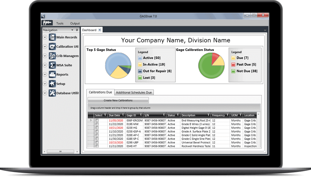 Calibration Management Services